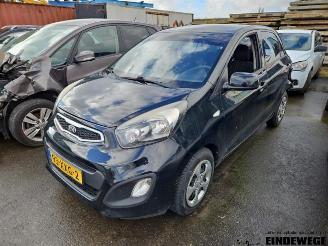 krockskadad bil auto Kia Picanto Picanto (TA), Hatchback, 2011 / 2017 1.2 16V 2012/12