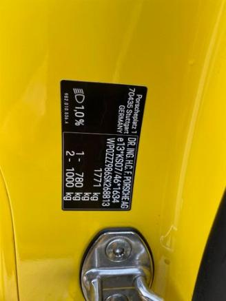 Porsche Cayman GT4 RS *WEISSACH - KERAMIK - LIFT -CHRONO picture 19