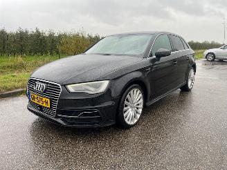 damaged passenger cars Audi A3 E-tron met Pano dak camera hybride 2015/7