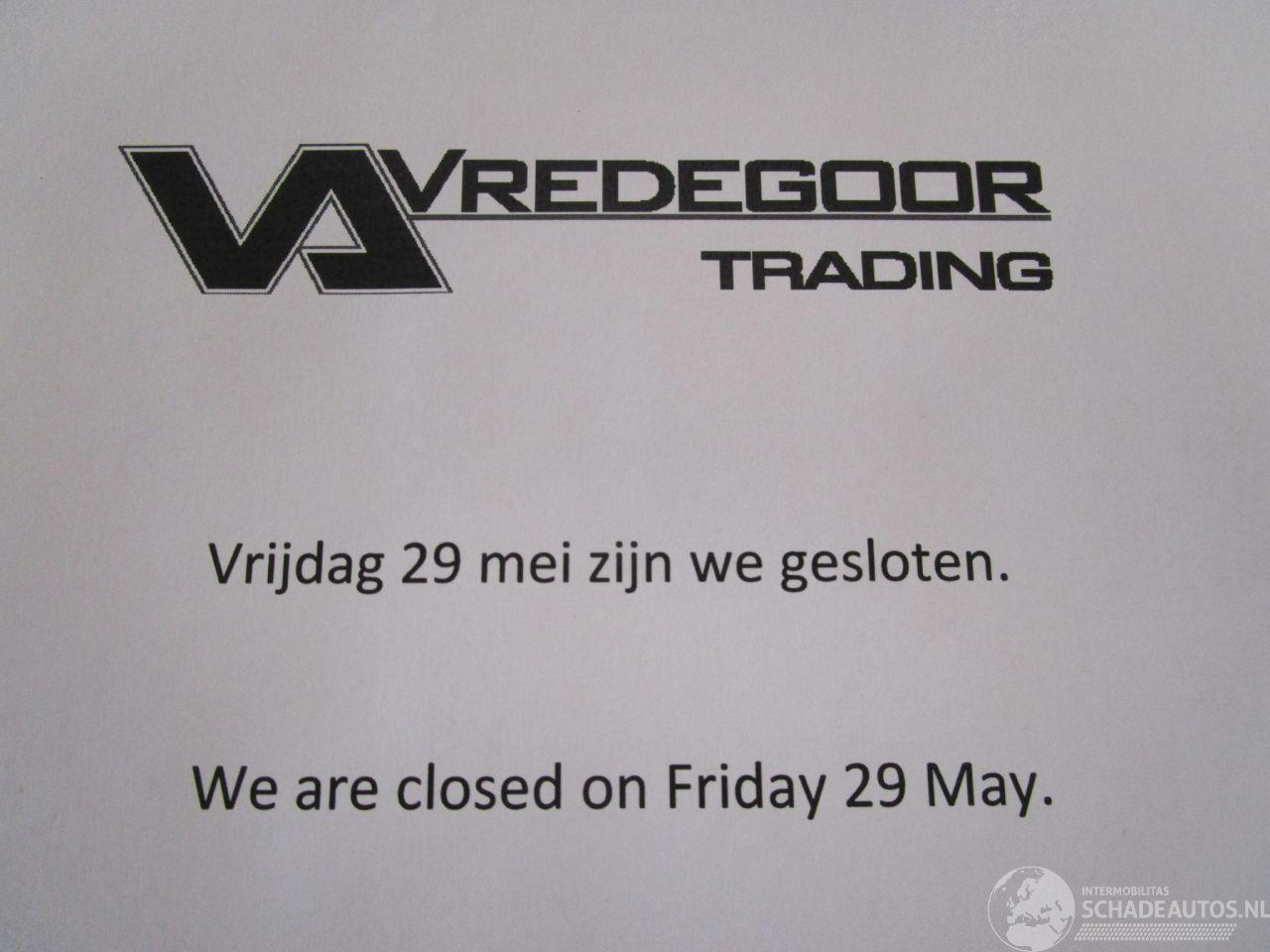 Mercedes  Gesloten Vrijdag 29 Mei.