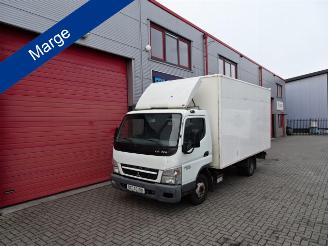 bruktbiler auto Mitsubishi Canter fuso 3C13 3.0 DI 385 bakwagen airco let op motor defect!!!!!!!!!!! 2010/5