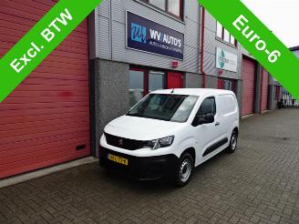 Coche accidentado Peugeot Partner 1.5 BlueHDI Pro 58552 km !!!!!!!! airco 2021/5