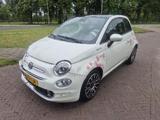 skadebil auto Fiat 500 1.0 HYBRID RED 2022/11