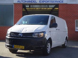 skadebil bedrijf Volkswagen Transporter 2.0 TDI Lang 84kw Euro6, Navi, Airco, Camera, 2x schuifdeur 2018/3