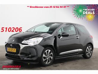 uszkodzony samochody osobowe DS Automobiles DS 3 1.2 PureTech So Chic Navi Clima Cruise PDC 44.823 km! 2017/5