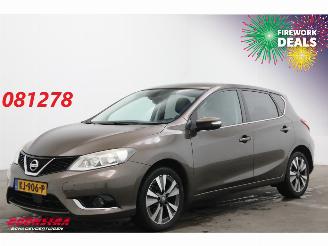 Vaurioauto  passenger cars Nissan Pulsar 1.2 DIG-T N-Connecta Navi Clima Cruise Camera AHK 119.430 km! 2016/9