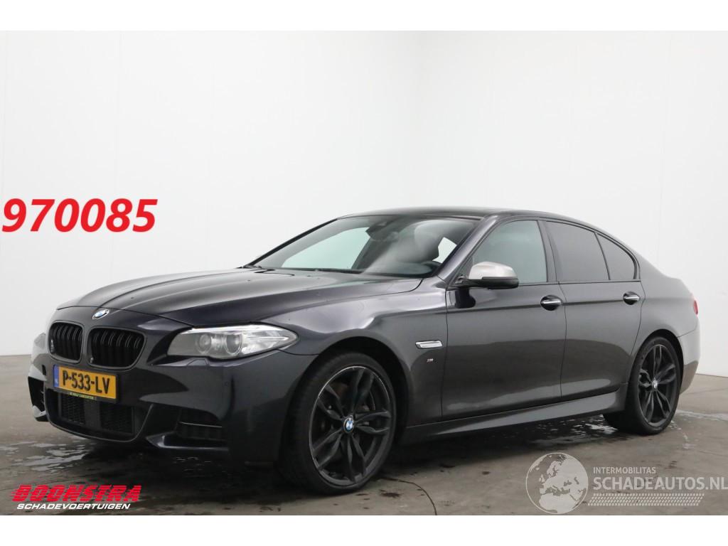BMW 5-serie M550xd Diebstahlschaden Schuifdak Memory ACC H/K Leder Camera SHZ