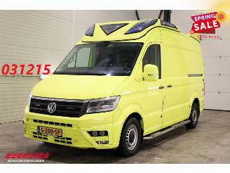 bruktbiler bedrijf Volkswagen Crafter 2.0 TDI 175 PK DSG Ambulance RTW LED Leder Luchtvering Cruise PDC 2019/11