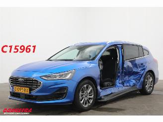 skadebil auto Ford Focus 1.0 EcoBoost Hybrid Aut. Titanium LED Apple/Android Navi Clima Cruise AHK 2024/6