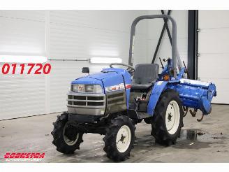 skadebil auto Iseki Micra TM15 11 KW Minitraktor + Frees 419 Uur 2002/3