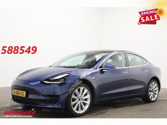 krockskadad bil auto Tesla Model 3 Standard RWD Plus 60 kWh Pano LED ACC Leder Camera 2019/12