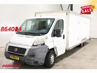 krockskadad bil bedrijf Fiat Ducato 2.3 MJ Verkaufsaufbau 3-Asser Airco 2011/1