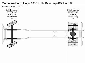 Mercedes Atego 1318 LBW Bak-Klep 4X2 Euro 6 picture 36