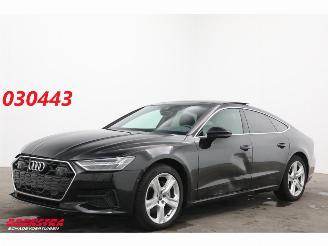 krockskadad bil auto Audi A7 Sportback 45 TDI Quattro LED ACC Pano Leder Virtual Camera SHZ 20.840 km! 2025/2