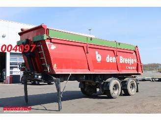 danneggiata semirimorchio Veldhuizen  OB-200-2000 K Piet Ruizeveld Kipper 2-Asser Lift Stuur 30m3 2018/6