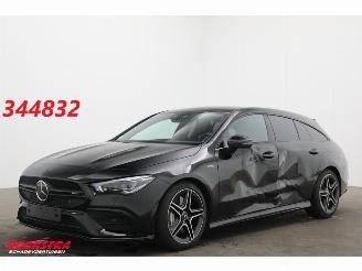 krockskadad bil auto Mercedes Cla-klasse Shooting Brake AMG 35 4MATIC LED ACC HUD Memory Camera SHZ 2022/11