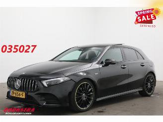 Schadeauto Mercedes A-klasse 180 d Launch Edition 7G-Tronic AMG Pano LED Memory Camera SHZ 2018/11