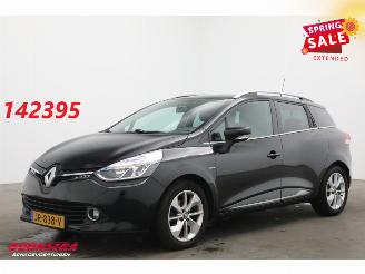 Vaurioauto  passenger cars Renault Clio Estate 1.5 dCi ECO Limited Navi Airco Cruise PDC AHK 2016/6