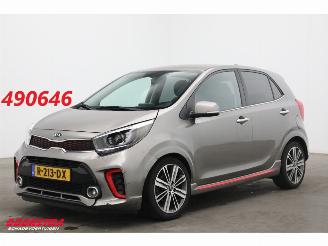 krockskadad bil auto Kia Picanto 1.2 CVVT Aut. GT-Line Dynamicline Leder Navi Clima Camera 2019/5