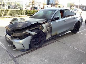 Uttjänta bilar auto BMW M3 M3 (G80), Sedan, 2019 3.0 Competition xDrive Turbo 24V 2021/10