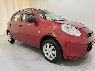 krockskadad bil auto Nissan Micra HB 1.2 Visia Pack Aut. NAP 2011/9