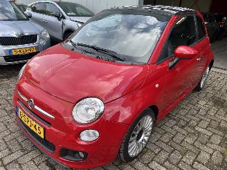 Schadeauto Fiat 500 0.9  Automaat Twinair Lounge 2013/11