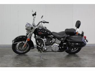 krockskadad bil motor Harley-Davidson  FLSTCI Screaming Eagle II 2002/8
