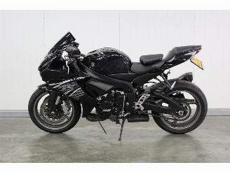 damaged motor cycles Suzuki GSX-R 600  2012