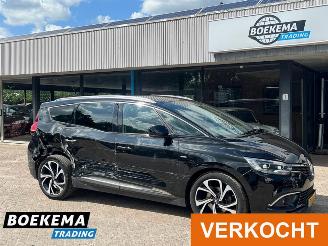 krockskadad bil auto Renault Grand-scenic 1.3 TCe Bose 7-Persoons Automaat Navigatie Camera Keyless PDC 2019/4