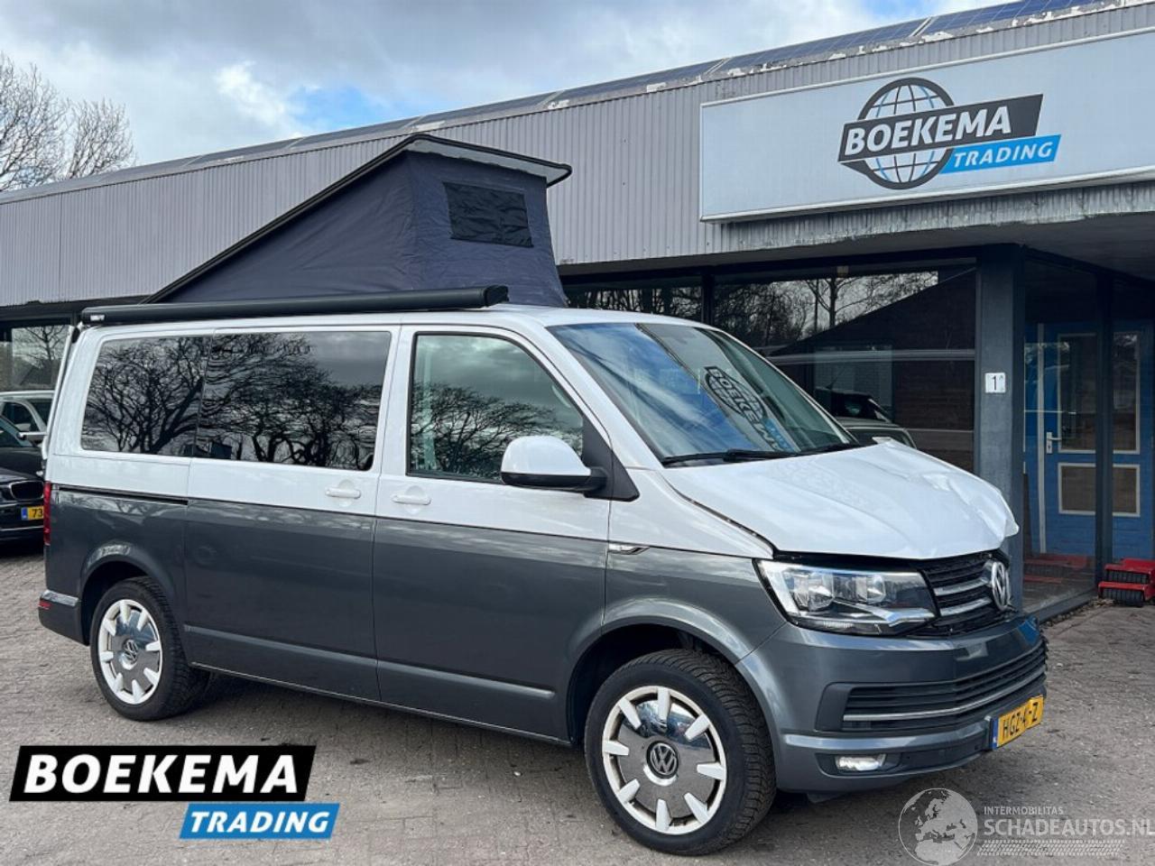 Volkswagen  Transporter 2.0TDI 150PK DSG Camper Hefdak Luifel Fietsendrager Leer Stoelverw. Navigatie