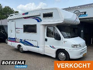 skadebil brommobiel Fendt  230 Alkoof Luifel Fietsendrager Douche Cruise Zonnepaneel Schotel 1998/4