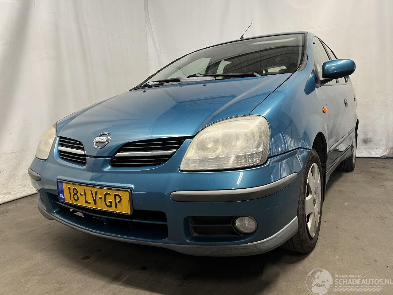 Nissan Almera Almera Tino (V10M) MPV 1.8 16V (QG18DE) [85kW]  (12-2002/02-2006)