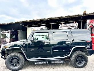 škoda dodávky Hummer H2 6.0 automaat 4x4 8Cil - bose - leer - stoelverw - led - clima - privacy glass - trekh - licht + regensensor 2002/11
