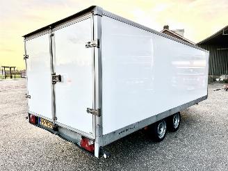 Konag  N/A aanhangwagen - org nl - 601x191x200cm buitenwerkse maten - lichte schade - kan zo rijdend mee picture 8