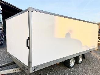 Konag  N/A aanhangwagen - org nl - 601x191x200cm buitenwerkse maten - lichte schade - kan zo rijdend mee picture 2