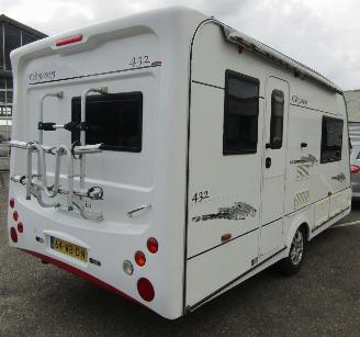 krockskadad bil caravan Elddis  Odyssey 435 + Mover en Luifel 2008/4