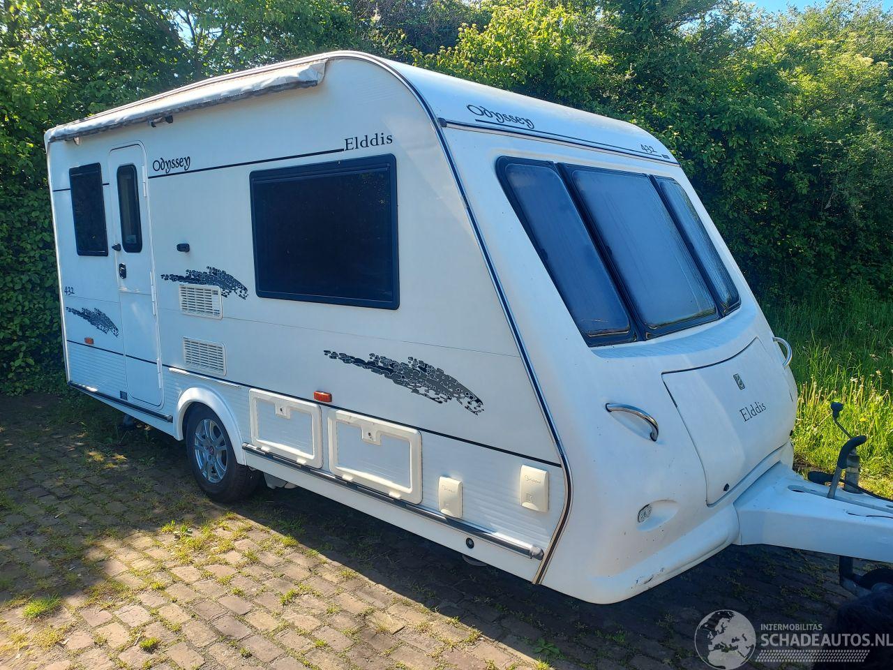 Elddis  Odyssey 435 + Mover en Luifel