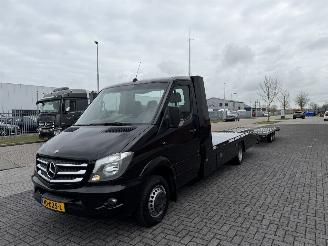 krockskadad bil auto Mercedes Sprinter 519 CDI 3.0 V6 Autotransporter 2014/6