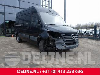 Vrakbiler auto Mercedes Sprinter Sprinter 3,5t (907.6/910.6), Van, 2018 317 CDI 2.0 D RWD 2021/9