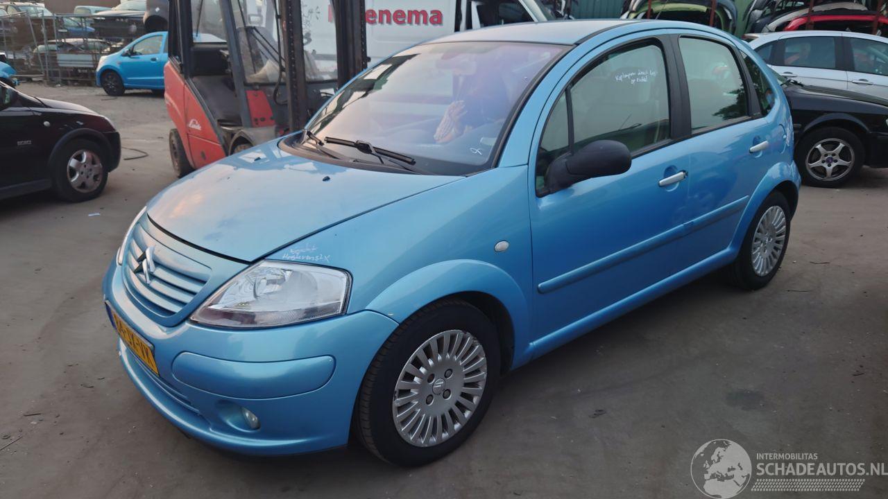 Citroën C3 2002 1.6 16v NFU Blauw KMYB onderdelen