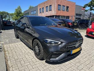 Vrakbiler auto Mercedes C-klasse C220d AMG/RADAR/LEDER/360CAM/BOMVOL SCHADEVRIJ! DAMAGED FREE! 2022/6