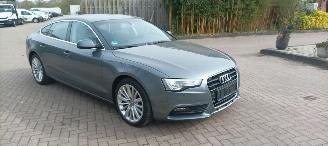 Voiture accidenté Audi A5 Sportback 2.0-TDI Automaat Navi Xenon Led Climatecontrol CruiseControl Stoelverwarming Lichtautomaat Regensensor pdc Control 18-inch audi velgen Afneembare trekhaak 2016/2