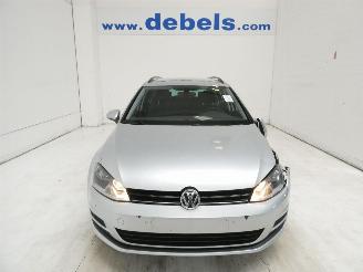 Vaurioauto  passenger cars Volkswagen Golf 1.6D VARIANT TRENDLI 2016/11