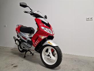 krockskadad bil bromfiets Peugeot  SPEEDFIGHT II RALLY VICTORIES 2010/5