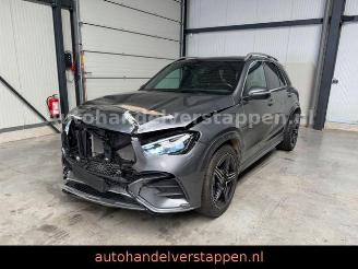 krockskadad bil auto Mercedes GLE 350de 4Matic AMG Sport Pano Burm AHK FULL 2025/4