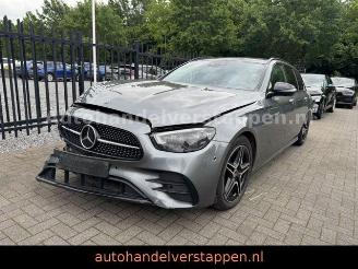 krockskadad bil motor Mercedes E-klasse 300 d 4Matic AMG Sport Pano Burm AHK 2020/12