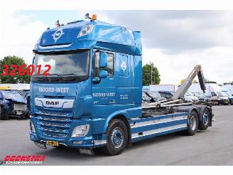 skadebil vrachtwagen DAF XF 480 FAN VDL S-25-660 2X 2020 6X2 Euro 6 Dakairco 2020/11