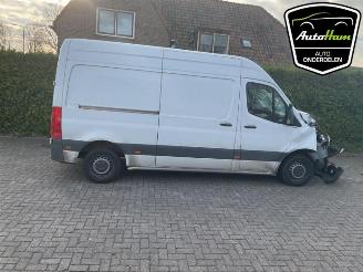 Uttjänta bilar auto Mercedes Sprinter Sprinter 3,5t (907.6/910.6), Van, 2018 314 CDI 2.1 D FWD 2019/2