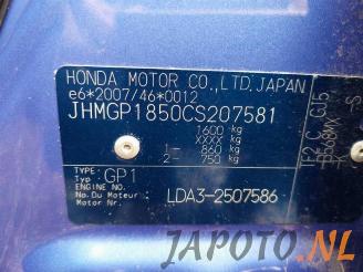 Honda Jazz Jazz (GE6/GE8/GG/GP), Hatchback, 2008 / 2015 1.3 VTEC 16V Hybrid picture 10