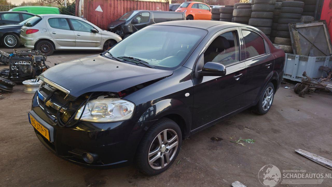 Chevrolet Aveo 2009 1.4 16v F14D3 Zwart onderdelen
